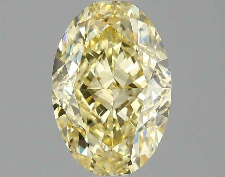 Loose Diamond - OVAL 1.51ct Fancy Intense Yellow VS1: Loose Diamond - OVAL 1.51ct Fancy Intense Yellow VS1 Source: This is a real non-mined Diamond that has been grown in a lab Shape: OVAL Carats: 1.51 Color: Fancy Intense Yellow Certification: IGI Video