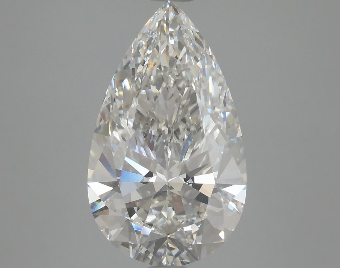 Loose Diamond - PEAR 4.04ct G VS1: Loose Diamond - PEAR 4.04ct G VS1 Source: This is a real non-mined Diamond that has been grown in a lab Shape: PEAR Carats: 4.04 Color: G Clarity: VS1 Certification: IGI Video: