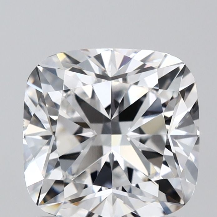Loose Diamond - CUSHION BRILLIANT 1.56ct E VS1: Loose Diamond - CUSHION BRILLIANT 1.56ct E VS1 Source: This is a real non-mined Diamond that has been grown in a lab Shape: CUSHION BRILLIANT Carats: 1.56 Color: E Clarity: VS1 Certification: IGI Vide