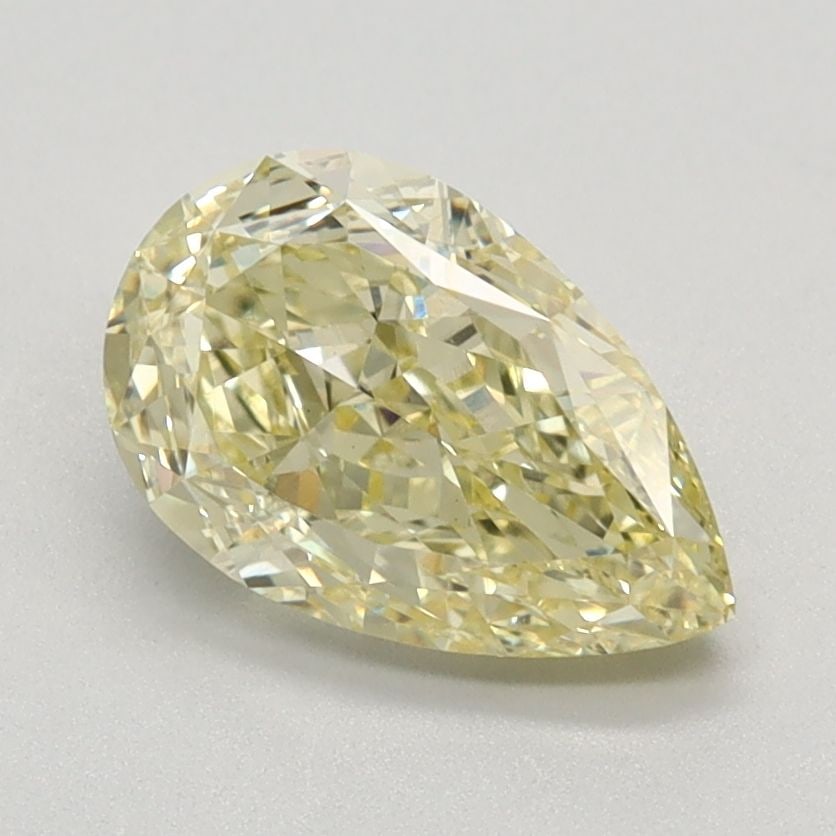 Loose Diamond - PEAR 1.44ct Fancy Intense Yellow VS1: Loose Diamond - PEAR 1.44ct Fancy Intense Yellow VS1 Source: This is a real non-mined Diamond that has been grown in a lab Shape: PEAR Carats: 1.44 Color: Fancy Intense Yellow Certification: IGI Video