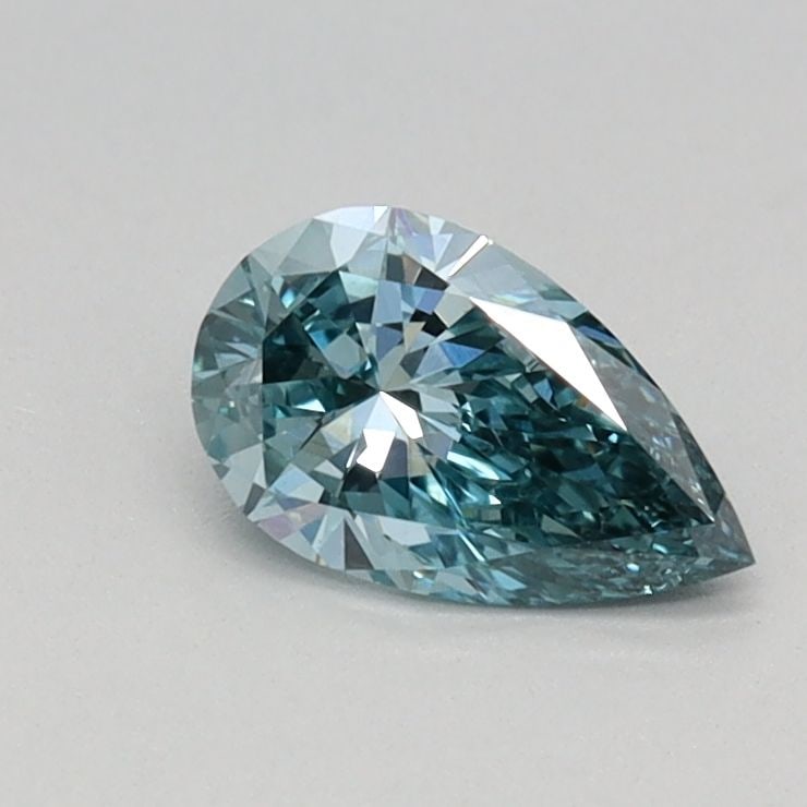 Loose Diamond - PEAR 0.37ct Fancy Vivid Green VVS2: Loose Diamond - PEAR 0.37ct Fancy Vivid Green VVS2 Source: This is a real non-mined Diamond that has been grown in a lab Shape: PEAR Carats: 0.37 Color: Fancy Vivid Green Certification: IGI Video: