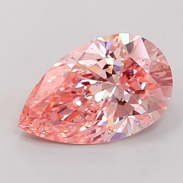 Loose Diamond - PEAR 2.55ct Fancy Vivid Pink SI1: Loose Diamond - PEAR 2.55ct Fancy Vivid Pink SI1 Source: This is a real non-mined Diamond that has been grown in a lab Shape: PEAR Carats: 2.55 Color: Fancy Vivid Pink Certification: IGI Video: