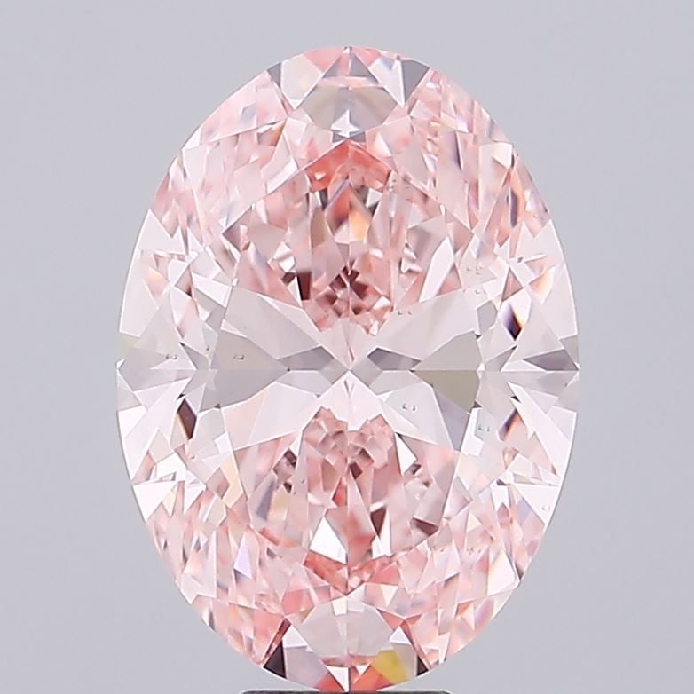 Loose Diamond - OVAL 11.11ct Fancy Intense Pink VS1: Loose Diamond - OVAL 11.11ct Fancy Intense Pink VS1 Source: This is a real non-mined Diamond that has been grown in a lab Shape: OVAL Carats: 11.11 Color: Fancy Intense Pink Certification: IGI Video: