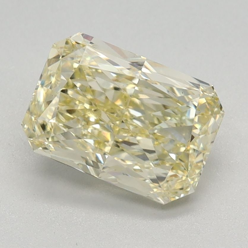 Loose Diamond - RADIANT 1.4ct Fancy Yellow VS1: Loose Diamond - RADIANT 1.4ct Fancy Yellow VS1 Source: This is a real non-mined Diamond that has been grown in a lab Shape: RADIANT Carats: 1.4 Color: Fancy Yellow Certification: IGI Video: