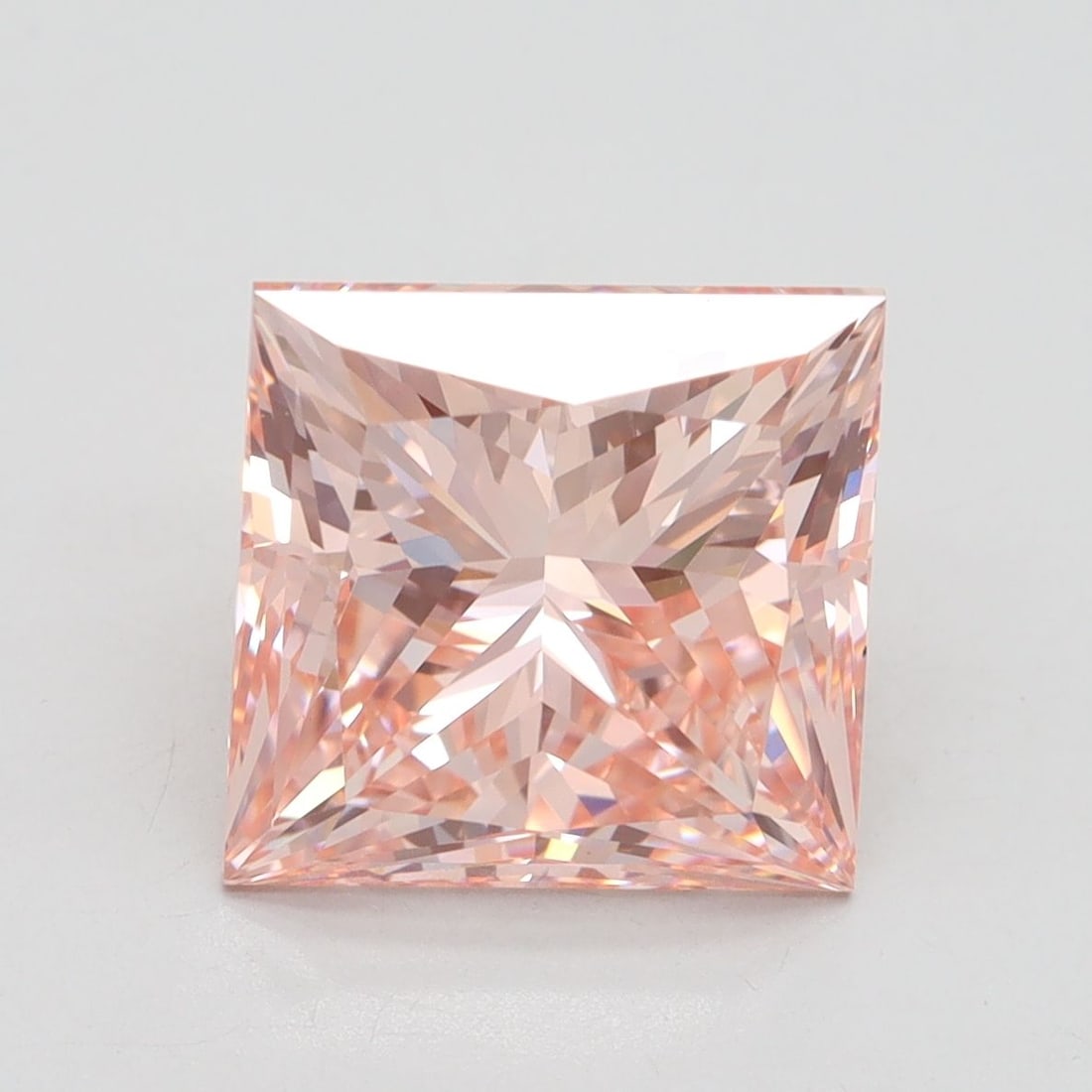 Loose Diamond - PRINCESS 5.04ct Fancy Intense Pink VVS2 (1 of 1)