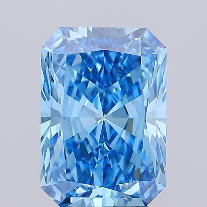 Loose Diamond - RADIANT 3.55ct Fancy Vivid Blue VS1 (1 of 1)