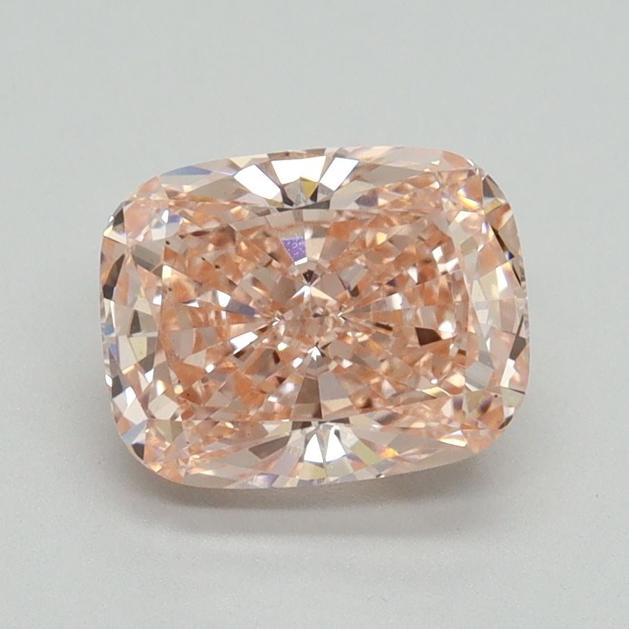 Loose Diamond - CUSHION MODIFIED 2.01ct Fancy Intense Pink VS2: Loose Diamond - CUSHION MODIFIED 2.01ct Fancy Intense Pink VS2 Source: This is a real non-mined Diamond that has been grown in a lab Shape: CUSHION MODIFIED Carats: 2.01 Color: Fancy Intense Pink Cert