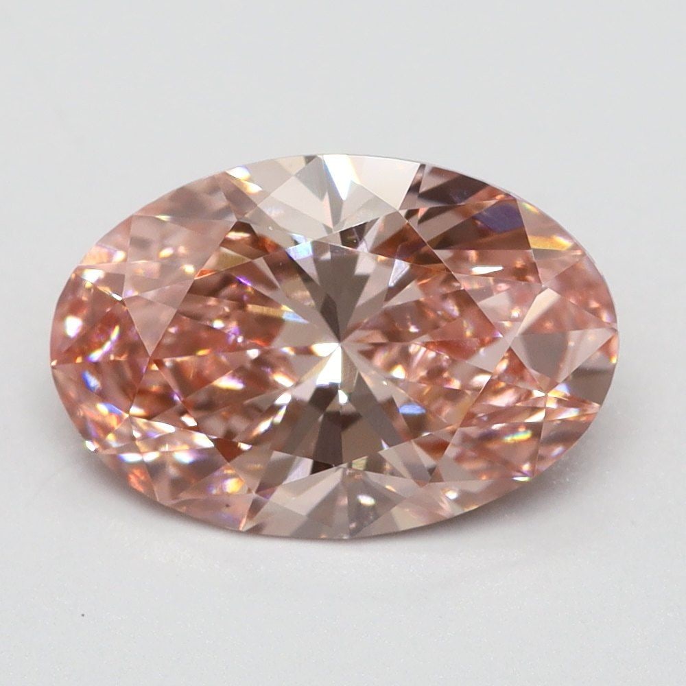 Loose Diamond - OVAL 1.07ct Fancy Vivid Pink VS1 (1 of 1)