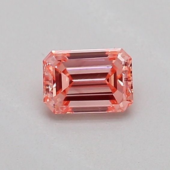 Loose Diamond - EMERALD 0.19ct Fancy Intense Pink VS1: Loose Diamond - EMERALD 0.19ct Fancy Intense Pink VS1 Source: This is a real non-mined Diamond that has been grown in a lab Shape: EMERALD Carats: 0.19 Color: Fancy Intense Pink Certification: IGI Vid