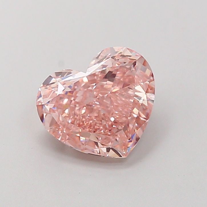 Loose Diamond - HEART 2.02ct Fancy Intense Pink VS1: Loose Diamond - HEART 2.02ct Fancy Intense Pink VS1 Source: This is a real non-mined Diamond that has been grown in a lab Shape: HEART Carats: 2.02 Color: Fancy Intense Pink Certification: IGI Video:
