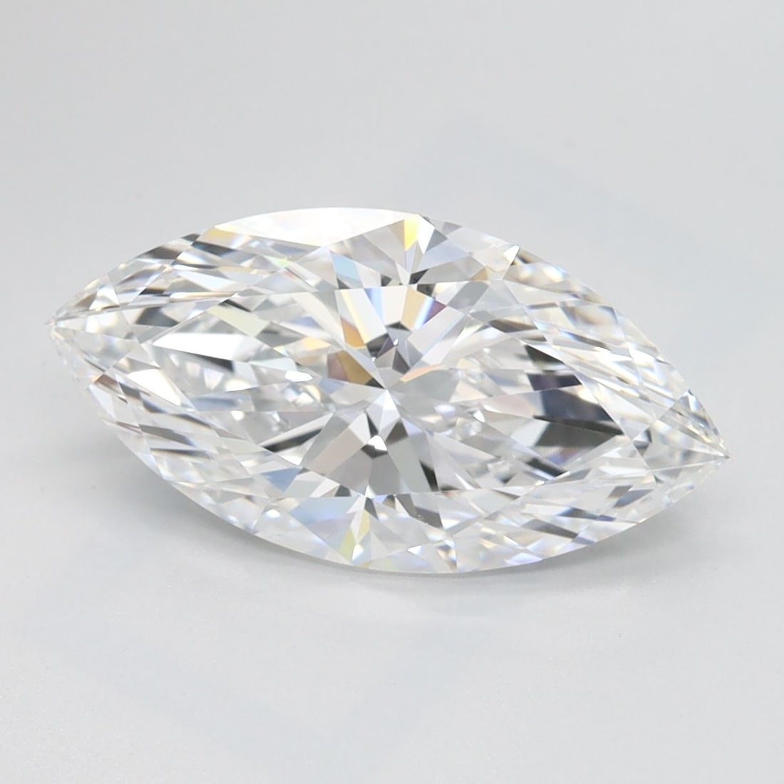 Loose Diamond - MARQUISE 2.06ct D IF: Loose Diamond - MARQUISE 2.06ct D IF Source: This is a real non-mined Diamond that has been grown in a lab Shape: MARQUISE Carats: 2.06 Color: D Clarity: IF Certification: GIA Video: