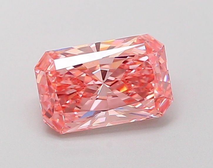 Loose Diamond - RADIANT 1.52ct Fancy Vivid Pink VS1: Loose Diamond - RADIANT 1.52ct Fancy Vivid Pink VS1 Source: This is a real non-mined Diamond that has been grown in a lab Shape: RADIANT Carats: 1.52 Color: Fancy Vivid Pink Certification: IGI Video: