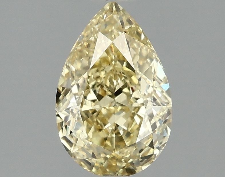 Loose Diamond - PEAR 1.59ct Fancy Intense Yellow VS1: Loose Diamond - PEAR 1.59ct Fancy Intense Yellow VS1 Source: This is a real non-mined Diamond that has been grown in a lab Shape: PEAR Carats: 1.59 Color: Fancy Intense Yellow Certification: NONE Vide
