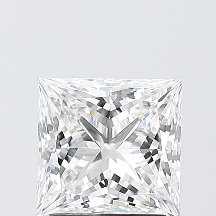 Loose Diamond - PRINCESS 2.07ct E VVS2: Loose Diamond - PRINCESS 2.07ct E VVS2 Source: This is a real non-mined Diamond that has been grown in a lab Shape: PRINCESS Carats: 2.07 Color: E Clarity: VVS2 Certification: IGI Video: