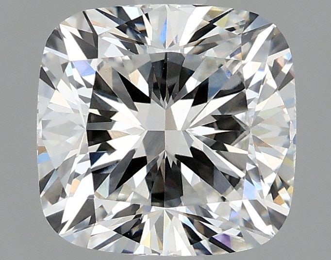 Loose Diamond - CUSHION MODIFIED 2.08ct F VS1: Loose Diamond - CUSHION MODIFIED 2.08ct F VS1 Source: This is a real non-mined Diamond that has been grown in a lab Shape: CUSHION MODIFIED Carats: 2.08 Color: F Clarity: VS1 Certification: GSI Video:
