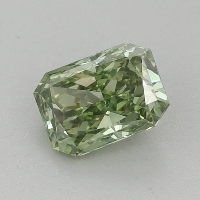 Loose Diamond - RADIANT 0.79ct Fancy Vivid Green VVS2: Loose Diamond - RADIANT 0.79ct Fancy Vivid Green VVS2 Source: This is a real non-mined Diamond that has been grown in a lab Shape: RADIANT Carats: 0.79 Color: Fancy Vivid Green Certification: IGI Vide
