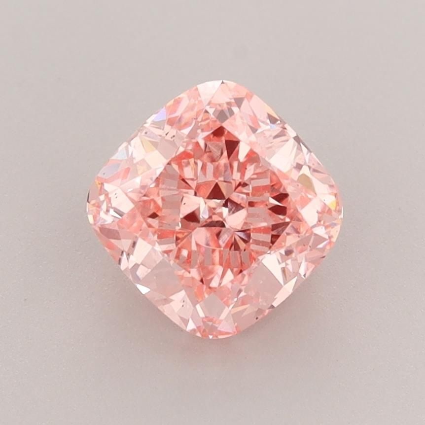 Loose Diamond - CUSHION BRILLIANT 1.68ct Fancy Vivid Pink VS2: Loose Diamond - CUSHION BRILLIANT 1.68ct Fancy Vivid Pink VS2 Source: This is a real non-mined Diamond that has been grown in a lab Shape: CUSHION BRILLIANT Carats: 1.68 Color: Fancy Vivid Pink Certif
