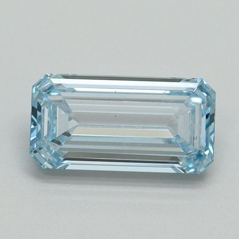 Loose Diamond - EMERALD 1.01ct Fancy Intense Blue VS2: Loose Diamond - EMERALD 1.01ct Fancy Intense Blue VS2 Source: This is a real non-mined Diamond that has been grown in a lab Shape: EMERALD Carats: 1.01 Color: Fancy Intense Blue Certification: IGI Vid