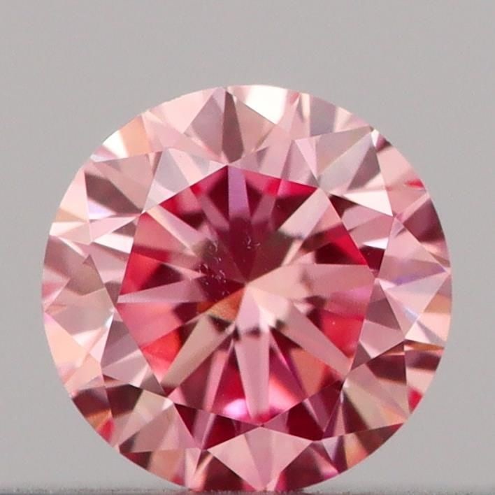 Loose Diamond - ROUND 0.2ct Fancy Intense Pink VVS2 (1 of 1)