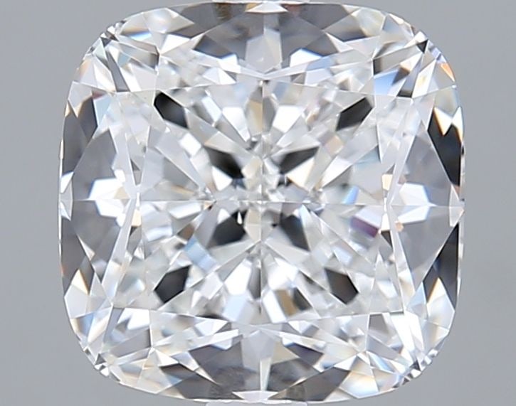 Loose Diamond - CUSHION MODIFIED 2.53ct E VVS1: Loose Diamond - CUSHION MODIFIED 2.53ct E VVS1 Source: This is a real non-mined Diamond that has been grown in a lab Shape: CUSHION MODIFIED Carats: 2.53 Color: E Clarity: VVS1 Certification: IGI Vide