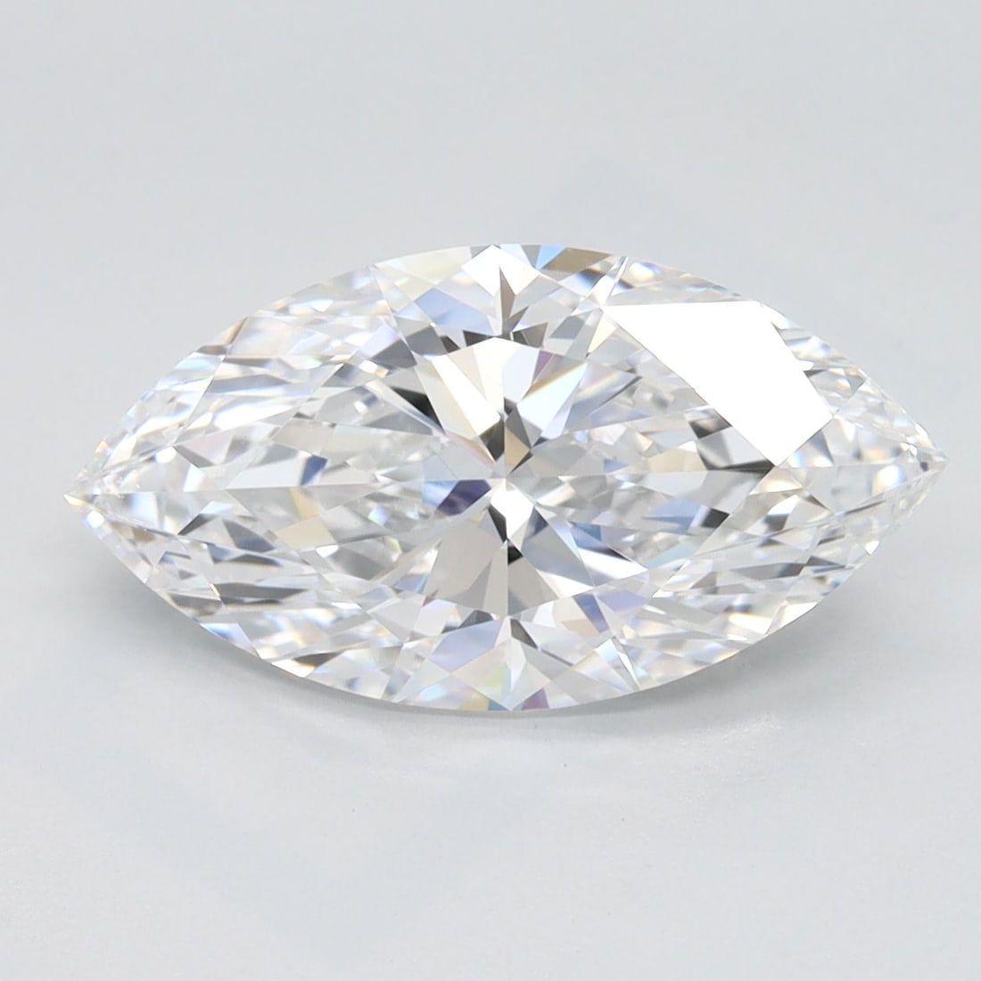 Loose Diamond - MARQUISE 2.54ct D IF: Loose Diamond - MARQUISE 2.54ct D IF Source: This is a real non-mined Diamond that has been grown in a lab Shape: MARQUISE Carats: 2.54 Color: D Clarity: IF Certification: IGI Video: