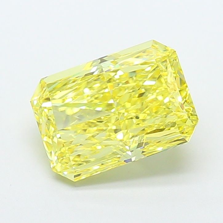 Loose Diamond - RADIANT 4.03ct Fancy Vivid Yellow VS1: Loose Diamond - RADIANT 4.03ct Fancy Vivid Yellow VS1 Source: This is a real non-mined Diamond that has been grown in a lab Shape: RADIANT Carats: 4.03 Color: Fancy Vivid Yellow Certification: IGI The