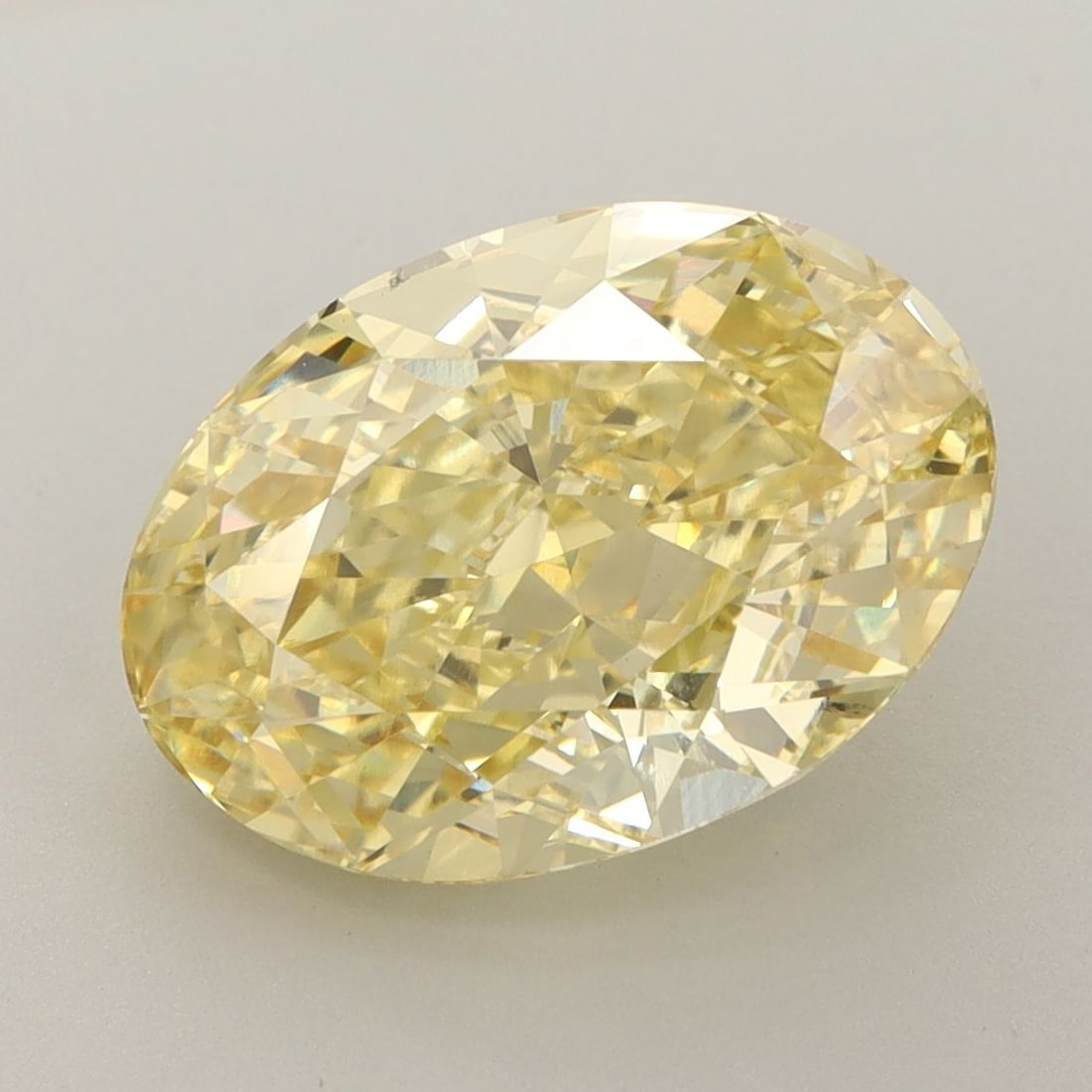 Loose Diamond - OVAL 5.24ct Fancy Vivid Yellow VVS2 (1 of 1)
