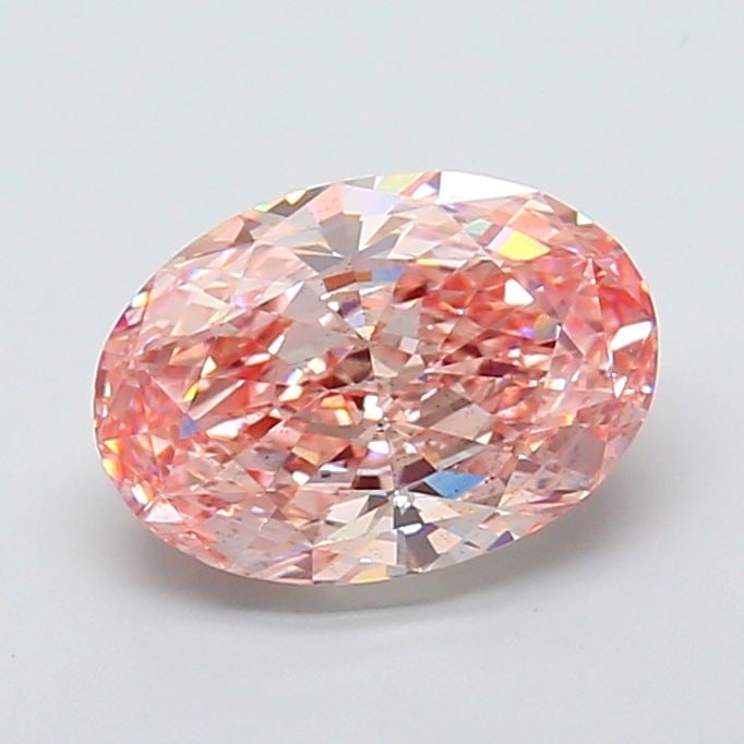 Loose Diamond - OVAL 3.1ct Fancy Intense Pink VS2: Loose Diamond - OVAL 3.1ct Fancy Intense Pink VS2 Source: This is a real non-mined Diamond that has been grown in a lab Shape: OVAL Carats: 3.1 Color: Fancy Intense Pink Certification: IGI Video: