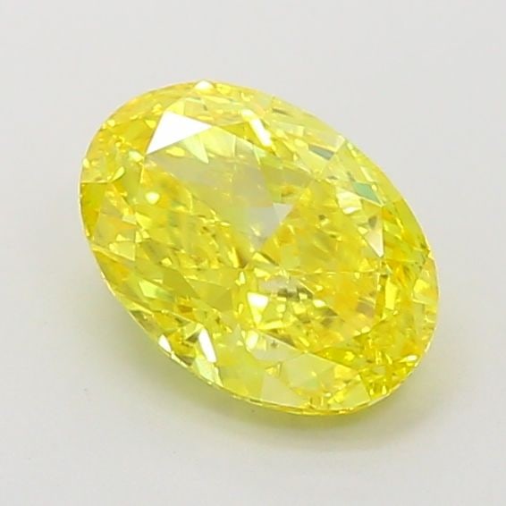 Loose Diamond - OVAL 1.51ct Fancy Vivid Yellow VS1: Loose Diamond - OVAL 1.51ct Fancy Vivid Yellow VS1 Source: This is a real non-mined Diamond that has been grown in a lab Shape: OVAL Carats: 1.51 Color: Fancy Vivid Yellow Certification: IGI Video: