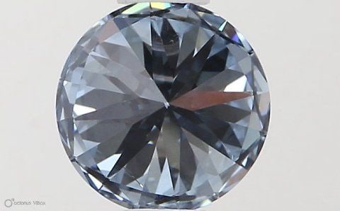 Loose Diamond - ROUND 0.51ct Fancy Intense Blue VS2: Loose Diamond - ROUND 0.51ct Fancy Intense Blue VS2 Source: This is a real non-mined Diamond that has been grown in a lab Shape: ROUND Carats: 0.51 Color: Fancy Intense Blue Certification: IGI Video: