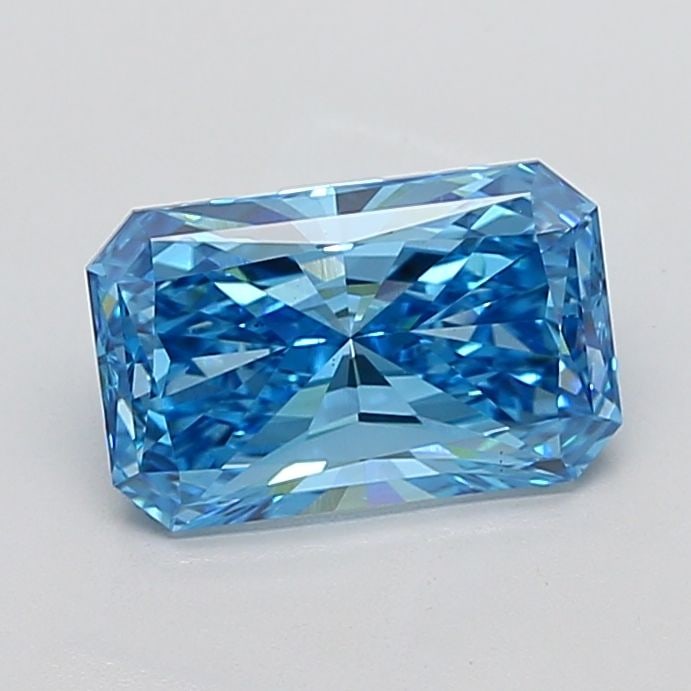 Loose Diamond - RADIANT 3.51ct Fancy Vivid Blue VS2: Loose Diamond - RADIANT 3.51ct Fancy Vivid Blue VS2 Source: This is a real non-mined Diamond that has been grown in a lab Shape: RADIANT Carats: 3.51 Color: Fancy Vivid Blue Certification: IGI The Dia