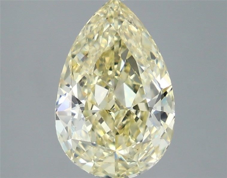 Loose Diamond - PEAR 3.09ct Fancy Yellow VVS2: Loose Diamond - PEAR 3.09ct Fancy Yellow VVS2 Source: This is a real non-mined Diamond that has been grown in a lab Shape: PEAR Carats: 3.09 Color: Fancy Yellow Certification: IGI Video: