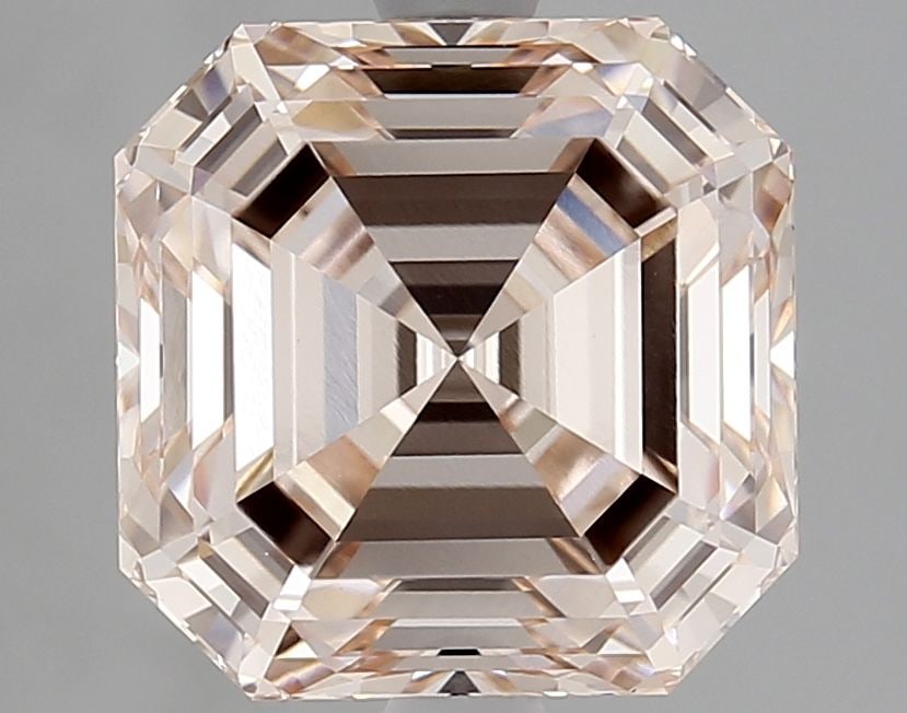 Loose Diamond - ASSCHER 4.6ct Fancy Intense Pink VVS2: Loose Diamond - ASSCHER 4.6ct Fancy Intense Pink VVS2 Source: This is a real non-mined Diamond that has been grown in a lab Shape: ASSCHER Carats: 4.6 Color: Fancy Intense Pink Certification: IGI Vide