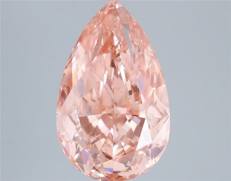 Loose Diamond - PEAR 4.09ct Fancy Vivid Pink VS1: Loose Diamond - PEAR 4.09ct Fancy Vivid Pink VS1 Source: This is a real non-mined Diamond that has been grown in a lab Shape: PEAR Carats: 4.09 Color: Fancy Vivid Pink Certification: IGI Video: