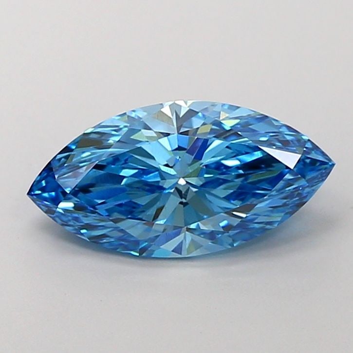 Loose Diamond - MARQUISE 2.04ct Fancy Vivid Blue VS1: Loose Diamond - MARQUISE 2.04ct Fancy Vivid Blue VS1 Source: This is a real non-mined Diamond that has been grown in a lab Shape: MARQUISE Carats: 2.04 Color: Fancy Vivid Blue Certification: IGI Video