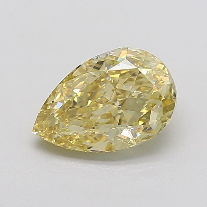 Loose Diamond - PEAR 3.11ct Fancy Intense Yellow VS2: Loose Diamond - PEAR 3.11ct Fancy Intense Yellow VS2 Source: This is a real non-mined Diamond that has been grown in a lab Shape: PEAR Carats: 3.11 Color: Fancy Intense Yellow Certification: IGI Video