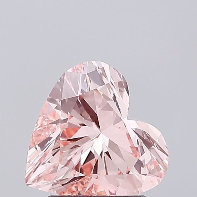 Loose Diamond - HEART 1.68ct Fancy Intense Pink VS1: Loose Diamond - HEART 1.68ct Fancy Intense Pink VS1 Source: This is a real non-mined Diamond that has been grown in a lab Shape: HEART Carats: 1.68 Color: Fancy Intense Pink Certification: IGI Video: