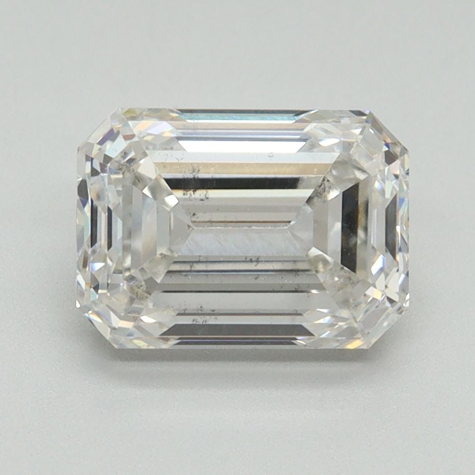 Loose Diamond - EMERALD 2.53ct F VS2: Loose Diamond - EMERALD 2.53ct F VS2 Source: This is a real non-mined Diamond that has been grown in a lab Shape: EMERALD Carats: 2.53 Color: F Clarity: VS2 Certification: NONE Video: