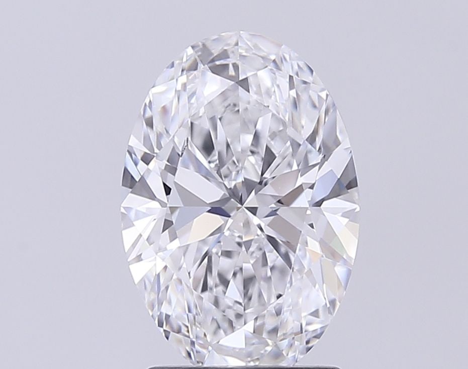Loose Diamond - OVAL 2.15ct D VVS1: Loose Diamond - OVAL 2.15ct D VVS1 Source: This is a real non-mined Diamond that has been grown in a lab Shape: OVAL Carats: 2.15 Color: D Clarity: VVS1 Certification: IGI Video: