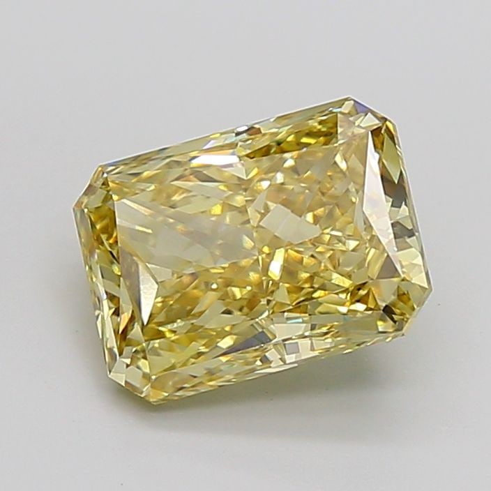 Loose Diamond - RADIANT 5.04ct Fancy Intense Yellow VS1: Loose Diamond - RADIANT 5.04ct Fancy Intense Yellow VS1 Source: This is a real non-mined Diamond that has been grown in a lab Shape: RADIANT Carats: 5.04 Color: Fancy Intense Yellow Certification: IGI