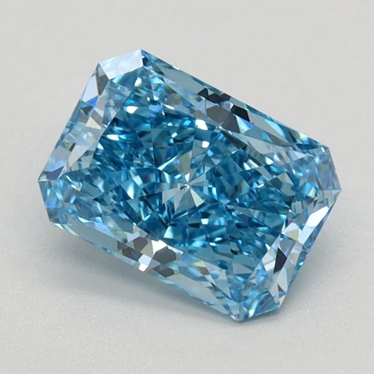 Loose Diamond - RADIANT 0.99ct Fancy Vivid Blue VVS2: Loose Diamond - RADIANT 0.99ct Fancy Vivid Blue VVS2 Source: This is a real non-mined Diamond that has been grown in a lab Shape: RADIANT Carats: 0.99 Color: Fancy Vivid Blue Certification: IGI Video: