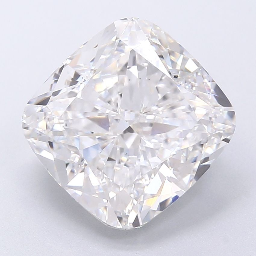 Loose Diamond - CUSHION BRILLIANT 6.43ct E VS1: Loose Diamond - CUSHION BRILLIANT 6.43ct E VS1 Source: This is a real non-mined Diamond that has been grown in a lab Shape: CUSHION BRILLIANT Carats: 6.43 Color: E Clarity: VS1 Certification: IGI Vide