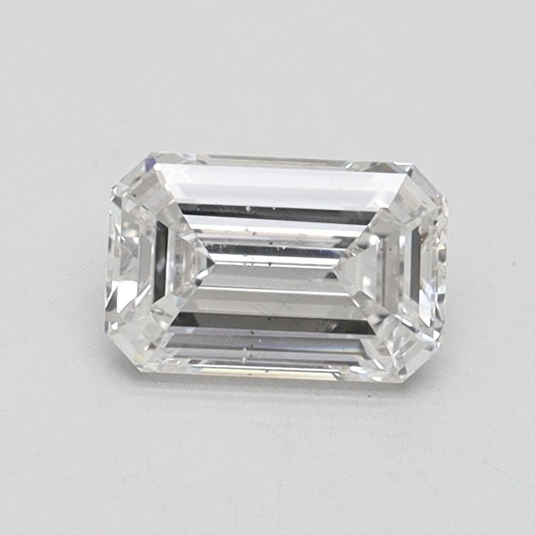 Loose Diamond - EMERALD 0.71ct F SI1: Loose Diamond - EMERALD 0.71ct F SI1 Source: This is a real non-mined Diamond that has been grown in a lab Shape: EMERALD Carats: 0.71 Color: F Clarity: SI1 Certification: IGI Video: