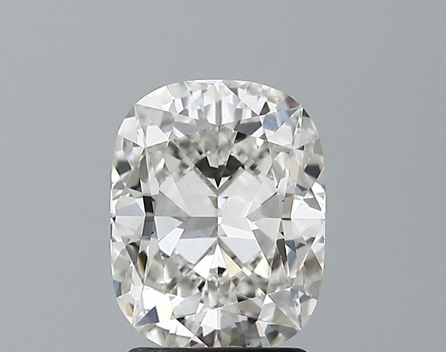 Loose Diamond - CUSHION BRILLIANT 1.77ct I VVS2: Loose Diamond - CUSHION BRILLIANT 1.77ct I VVS2 Source: This is a real non-mined Diamond that has been grown in a lab Shape: CUSHION BRILLIANT Carats: 1.77 Color: I Clarity: VVS2 Certification: GIA Vi