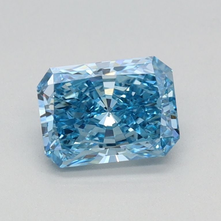 Loose Diamond - RADIANT 0.7ct Fancy Vivid Blue VS1: Loose Diamond - RADIANT 0.7ct Fancy Vivid Blue VS1 Source: This is a real non-mined Diamond that has been grown in a lab Shape: RADIANT Carats: 0.7 Color: Fancy Vivid Blue Certification: IGI Video: