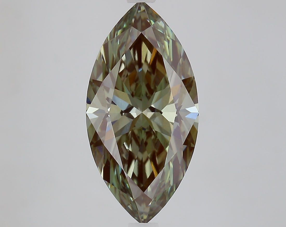 Loose Diamond - MARQUISE 3.84ct Fancy Intense Green VVS2: Loose Diamond - MARQUISE 3.84ct Fancy Intense Green VVS2 Source: This is a real non-mined Diamond that has been grown in a lab Shape: MARQUISE Carats: 3.84 Color: Fancy Intense Green Certification: IG