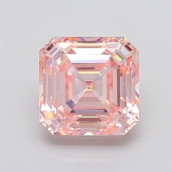 Loose Diamond - ASSCHER 2.04ct Fancy Intense Pink VS2: Loose Diamond - ASSCHER 2.04ct Fancy Intense Pink VS2 Source: This is a real non-mined Diamond that has been grown in a lab Shape: ASSCHER Carats: 2.04 Color: Fancy Intense Pink Certification: IGI Vid