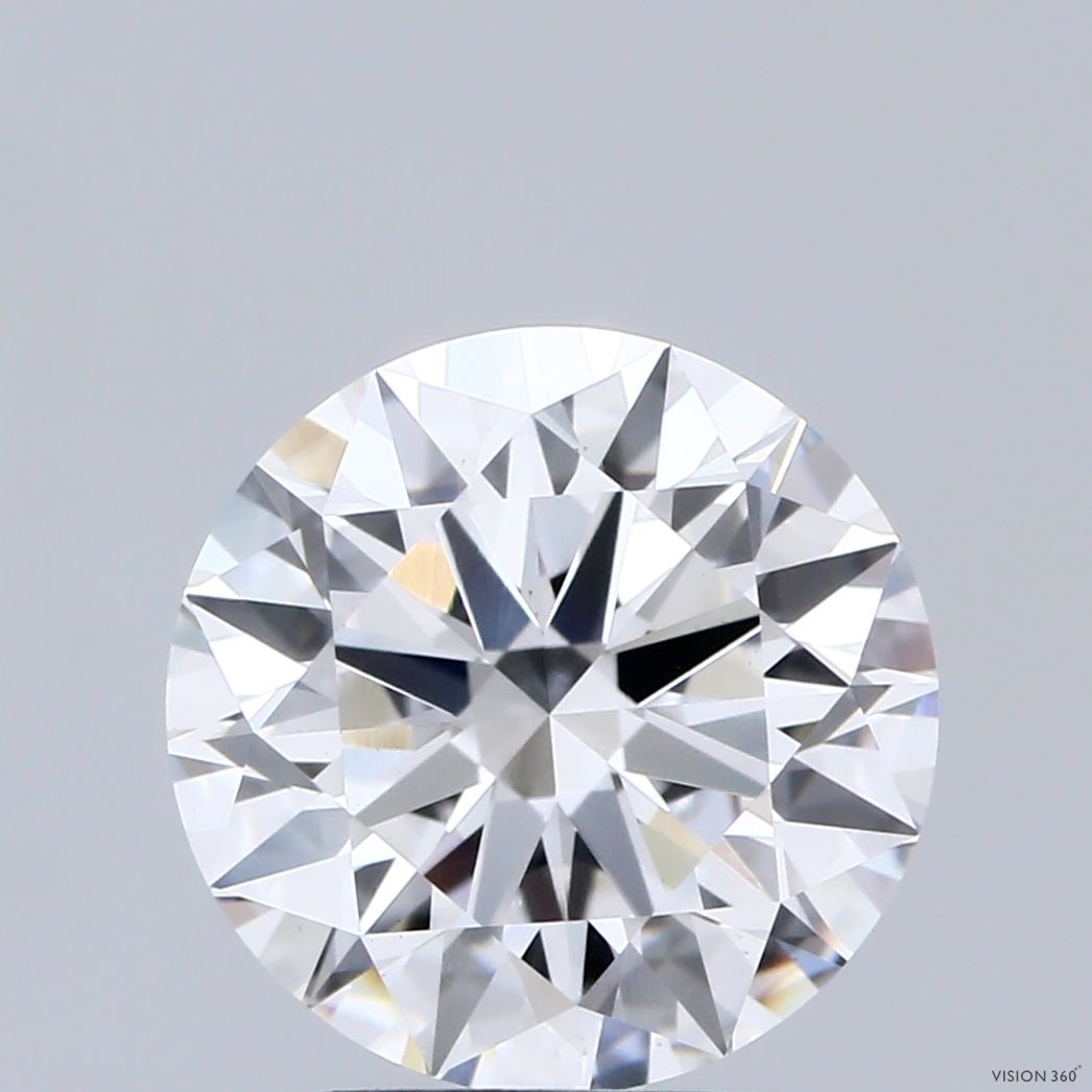 Ideal Loose Diamond - ROUND 2.55ct D VS1: Ideal Loose Diamond - ROUND 2.55ct D VS1 Source: This is a real non-mined Diamond that has been grown in a lab Shape: ROUND Carats: 2.55 Color: D Clarity: VS1 Certification: IGI Video: