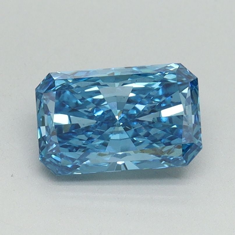 Loose Diamond - RADIANT 1.09ct Fancy Vivid Blue VS1: Loose Diamond - RADIANT 1.09ct Fancy Vivid Blue VS1 Source: This is a real non-mined Diamond that has been grown in a lab Shape: RADIANT Carats: 1.09 Color: Fancy Vivid Blue Certification: IGI Video: