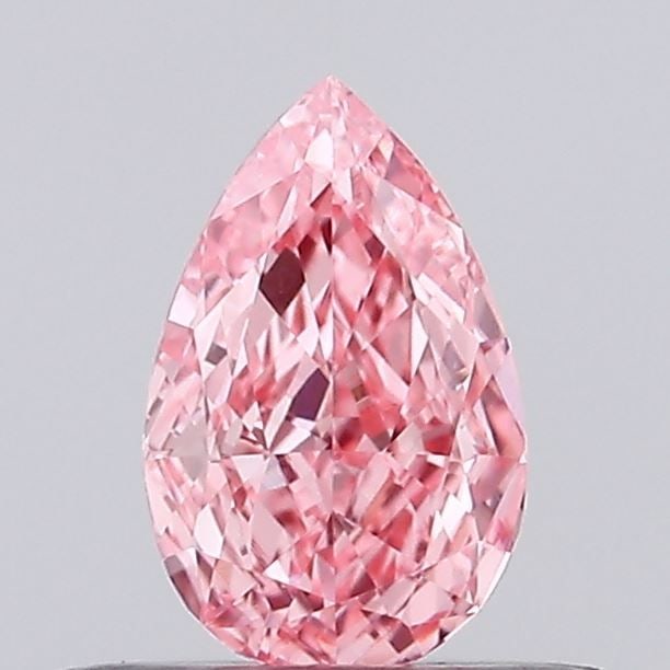 Loose Diamond - PEAR 0.31ct Fancy Intense Pink VVS2 (1 of 1)